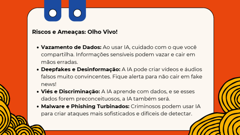 Riscos e Ameacas Relacionados Ao Uso Da IA Generativa | PDF