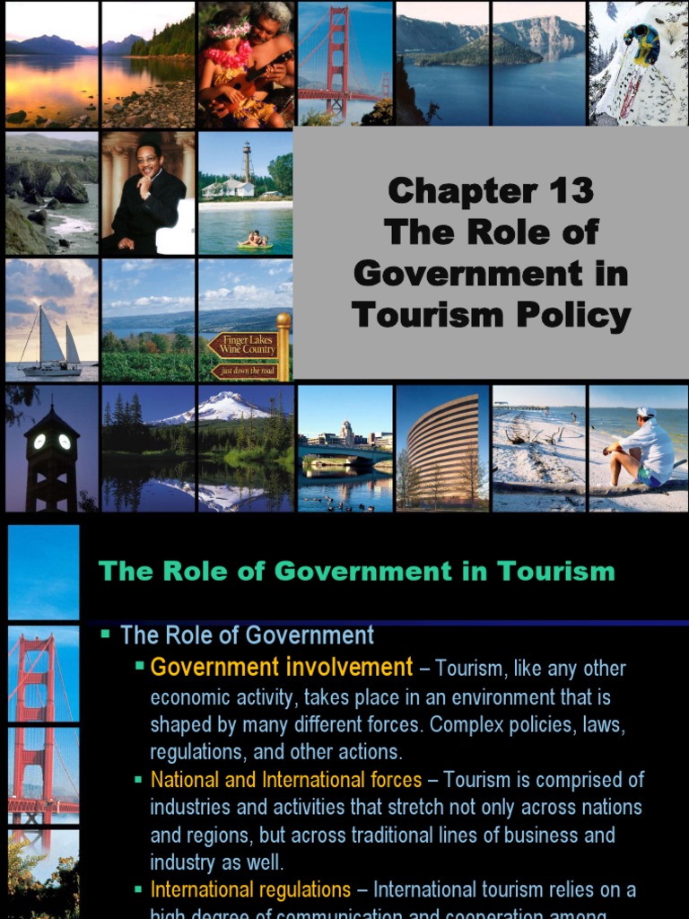 Government's Role in Tourism Policy | PDF | Tourism | Policy