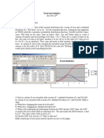 Lab5 Excelstatistics