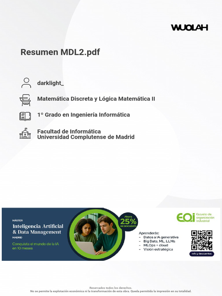 Wuolah-Free-Resumen MDL2 | PDF | Matemáticas