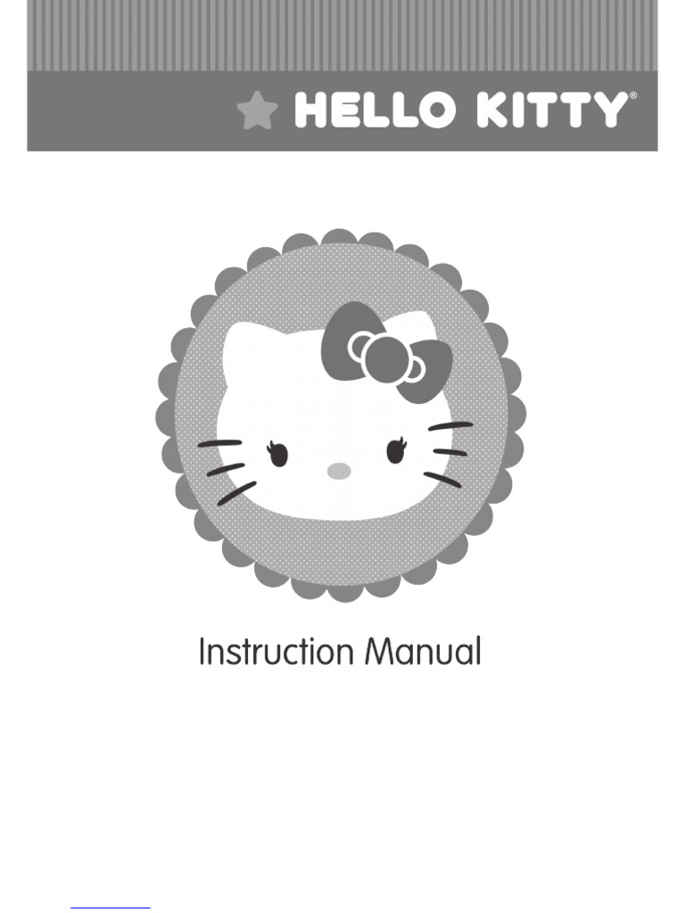 Hello Kitty | PDF | Sewing Machine | Sewing