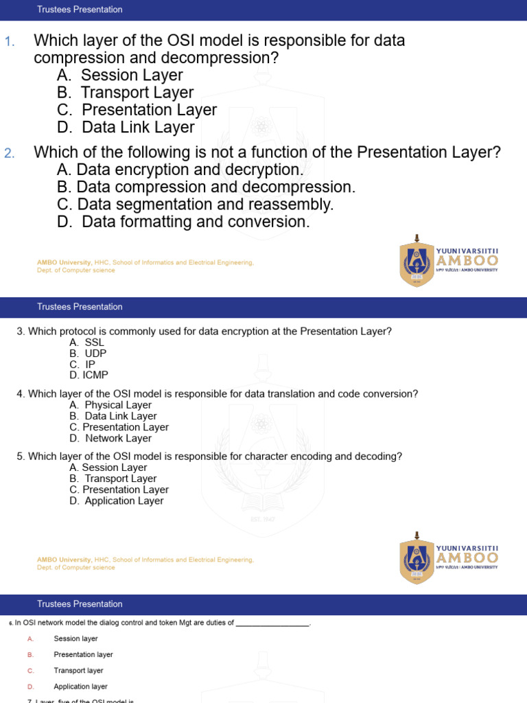 Chapter Three Transport Layer | PDF | Transmission Control Protocol ...