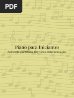 Partituras Piano Iniciante | PDF