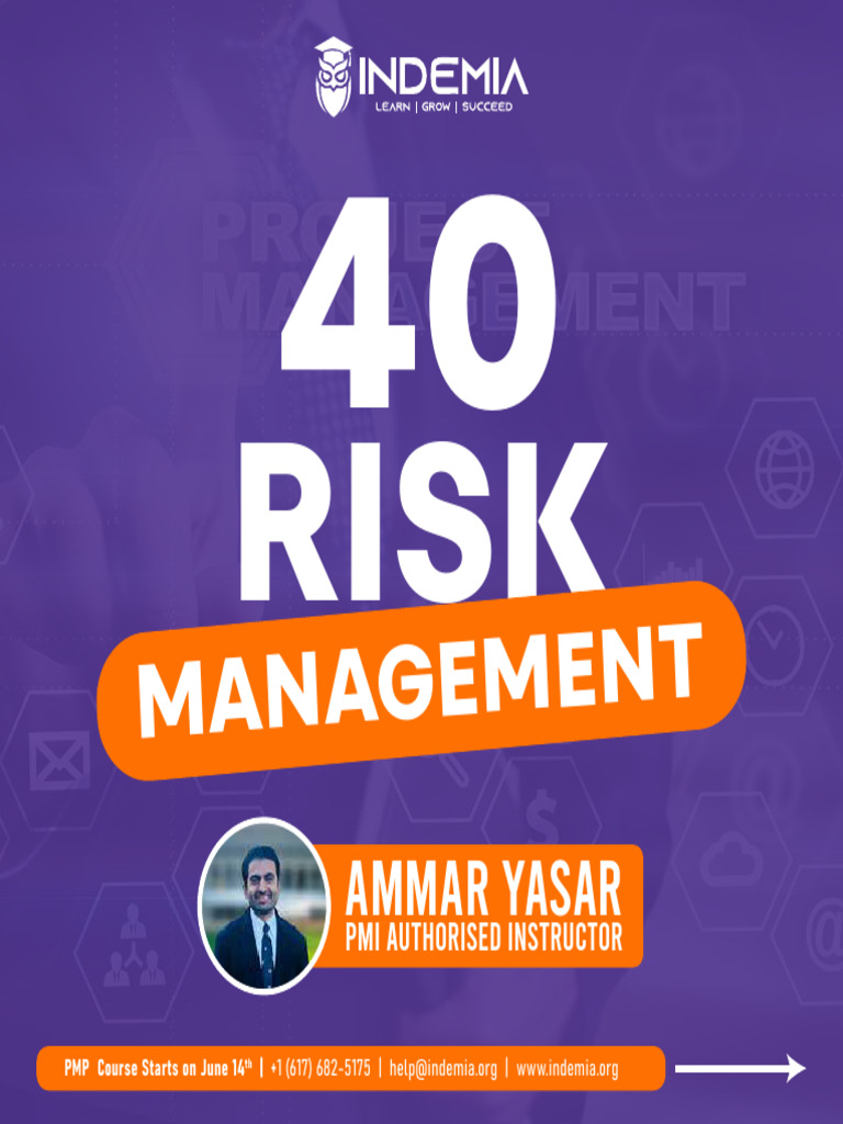 PMP Risk Management Strategies Explained | PDF | Scrum (Software ...