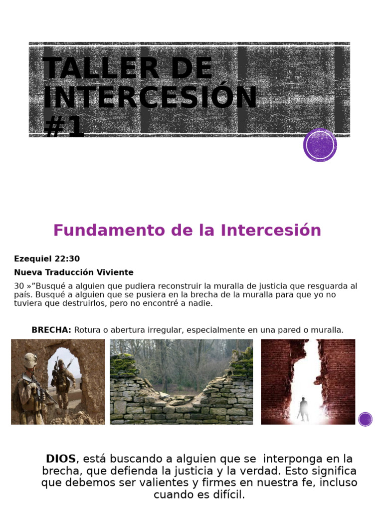 Fundamentos de la Intercesión Cristiana | PDF | Intercesión | Oración