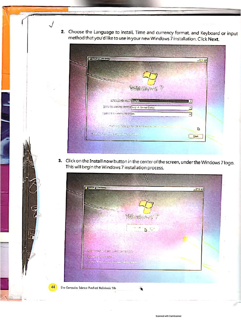 Windows 7 Install | PDF