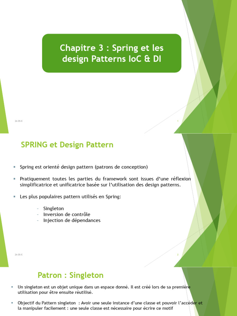 Design Patterns dans Spring Boot | PDF | Informatique | Programmation ...