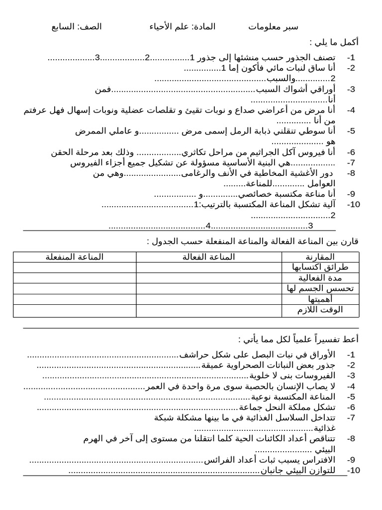 سبر معلومات المادة علم | PDF