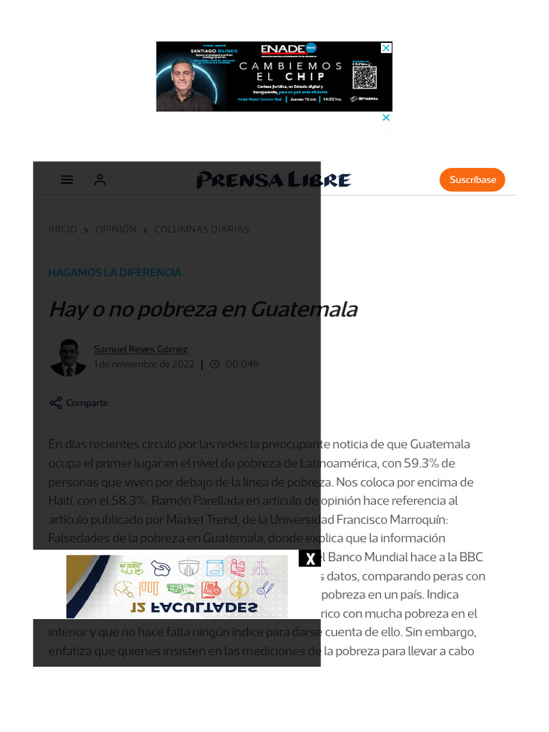 Pobreza en Guatemala: Realidad y Datos | PDF | Pobreza | Pobreza e ...