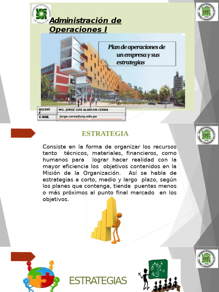 Plantilla para Planes de Operaciones | PDF | Gestión estratégica ...