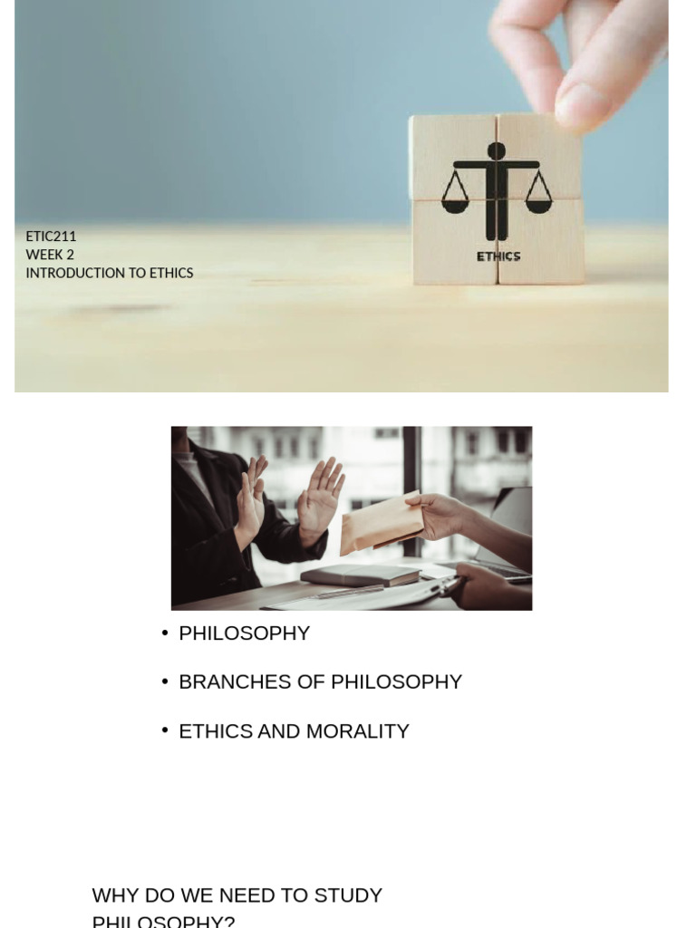 Lesson 1 - Introduction To Ethics | PDF | Morality | Liberal Arts Education