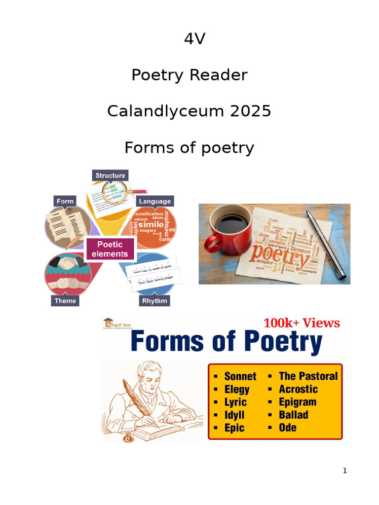 Exploring Forms of Poetry | PDF | Poetry