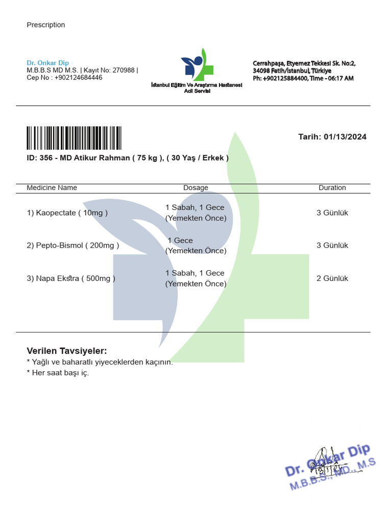 Prescription | PDF