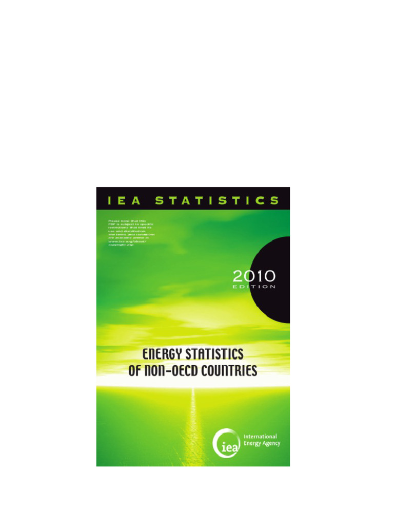 Energy statistics of nonOECD countries 2010 2010 ed Edition Oecd
