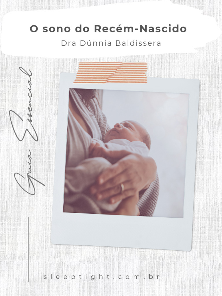 Sono do Bebê: Guia para 0 a 3 Meses | PDF | Dormir | Bebês