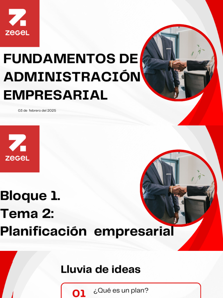 TEMA2 PPT Fundamentos de La Planificación | PDF