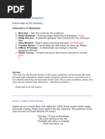 Bugsy Malone - Script PDF | PDF | Leisure