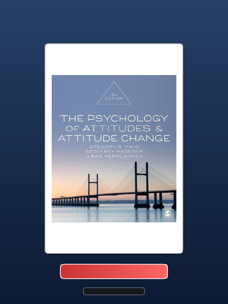 Verified PDF Download The Psychology of Attitudes and Attitude Change ...