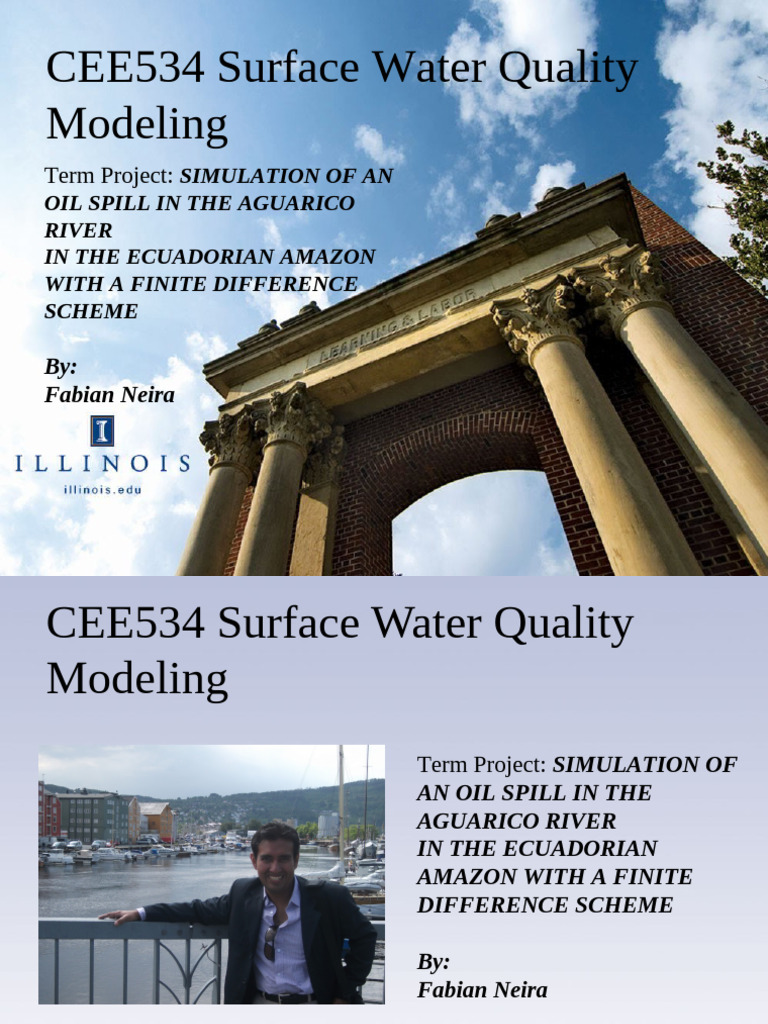 Video and Presentation of CEE534 | PDF | Chemical Engineering | Earth ...