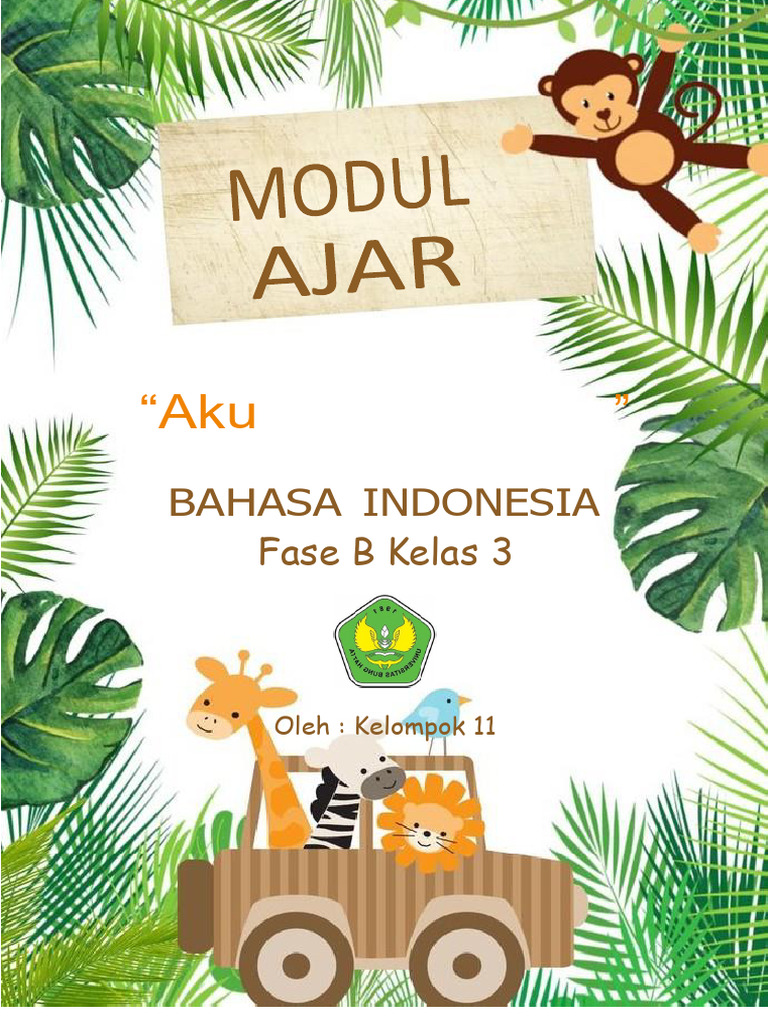Modul Ajar Bahasa Indonesia Kelas 3 | PDF