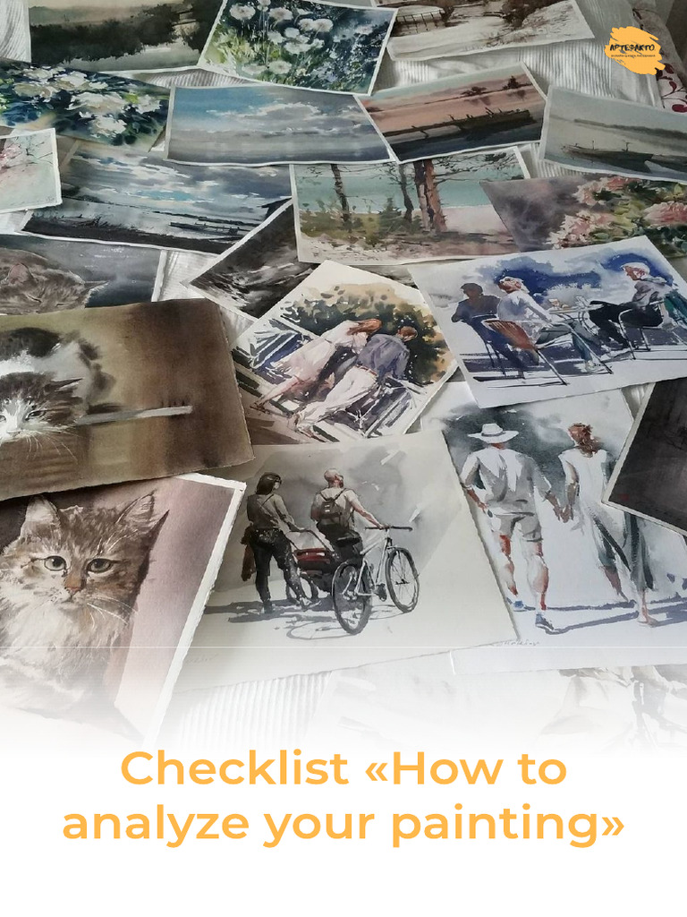 Сhecklist «How to Analyze Your Painting» | PDF | Paintings | Psychology