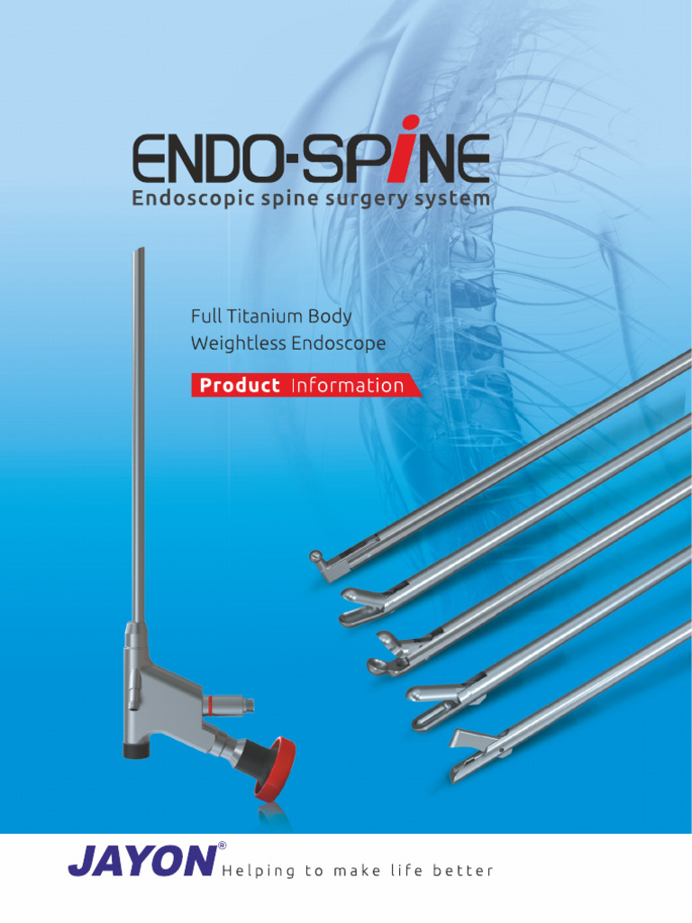 Endospine Instrument Catlogue | PDF