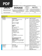 Precedex Dosing and Infusion Guidelines | PDF