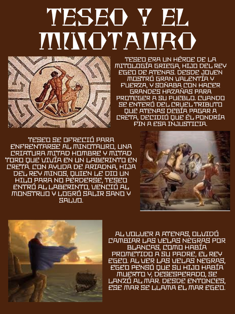 Teseo y El Minotauro | PDF