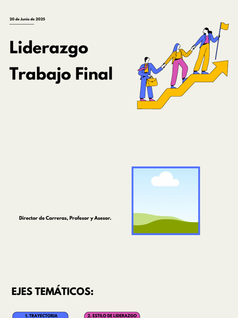 Liderazgo Trabajo Final | PDF | Las emociones | Inteligencia emocional
