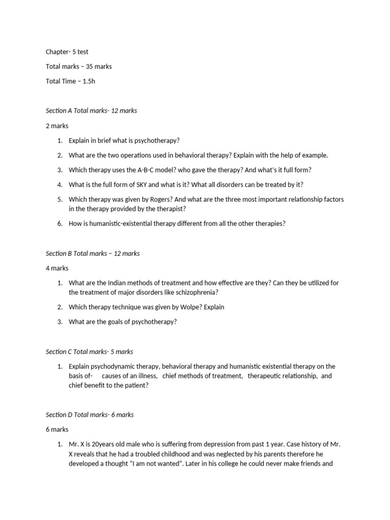 Chapter 5 Test | PDF
