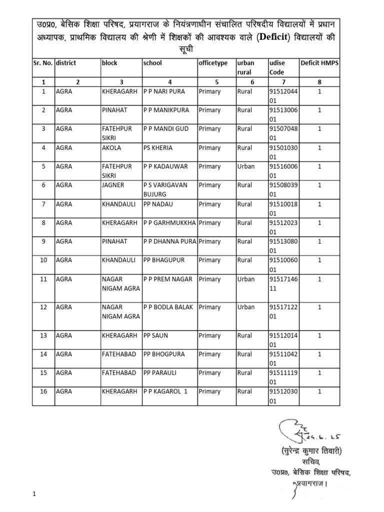 Hmps Deficit | PDF