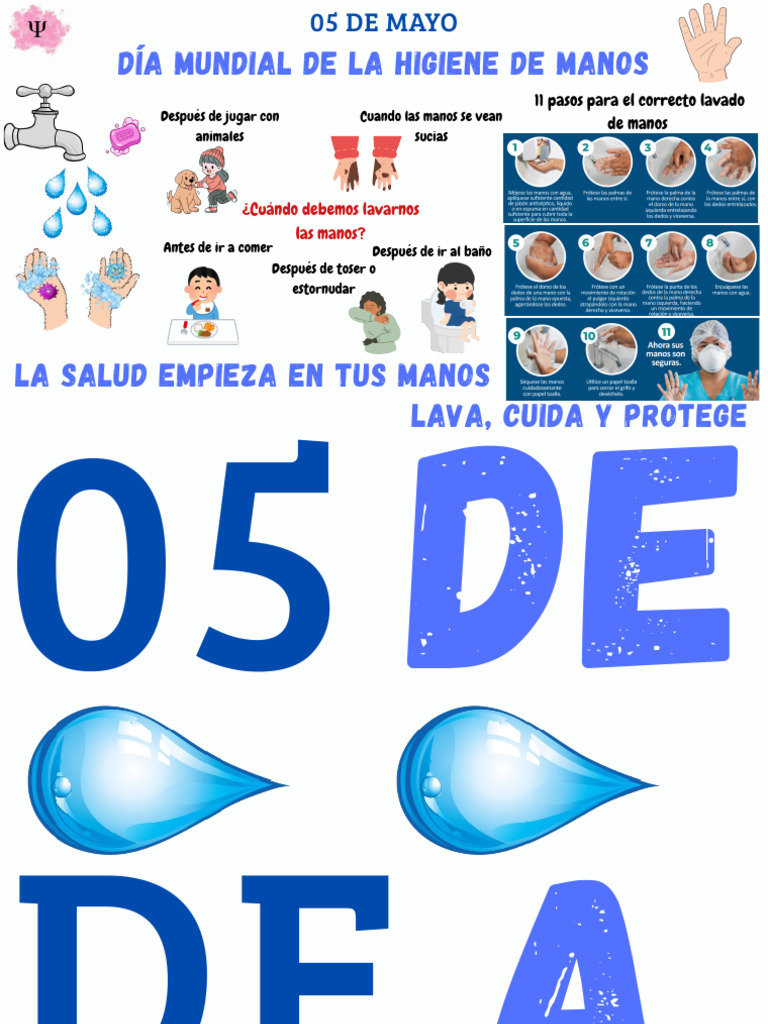 11 Pasos para el Lavado de Manos | PDF