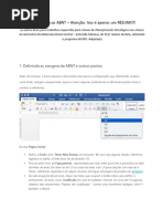 Normas ABNT no Word: Guia Prático | PDF | Botão Ctrl | Teclado de ...