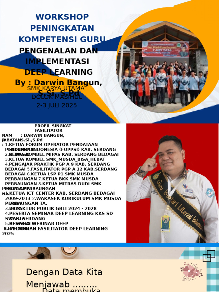 Sosialisasi Deep Learning SMK Karut | PDF