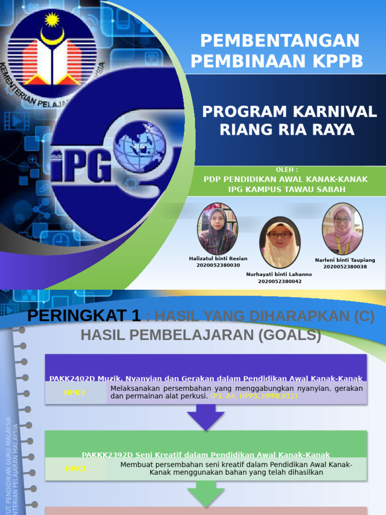 KPBB PDP Pakk - Pembentang 1 - Program Karnival | PDF