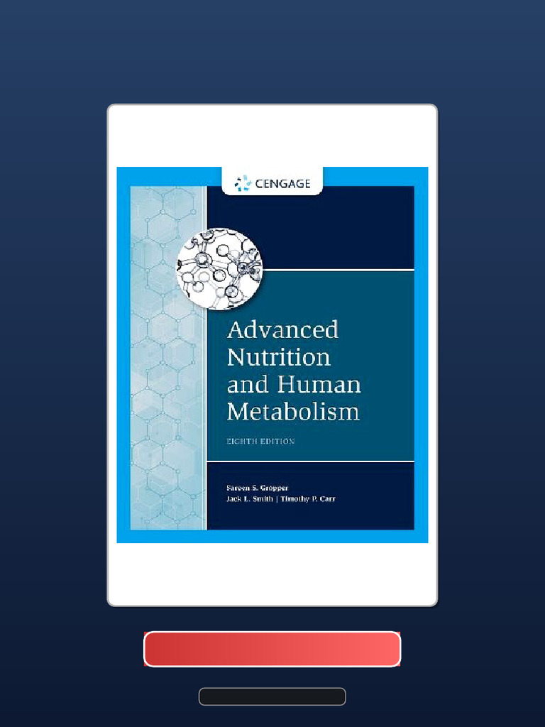 ADVANCED NUTRITION AND HUMAN METABOLISM GROPPER SMITH PDF visual data 6