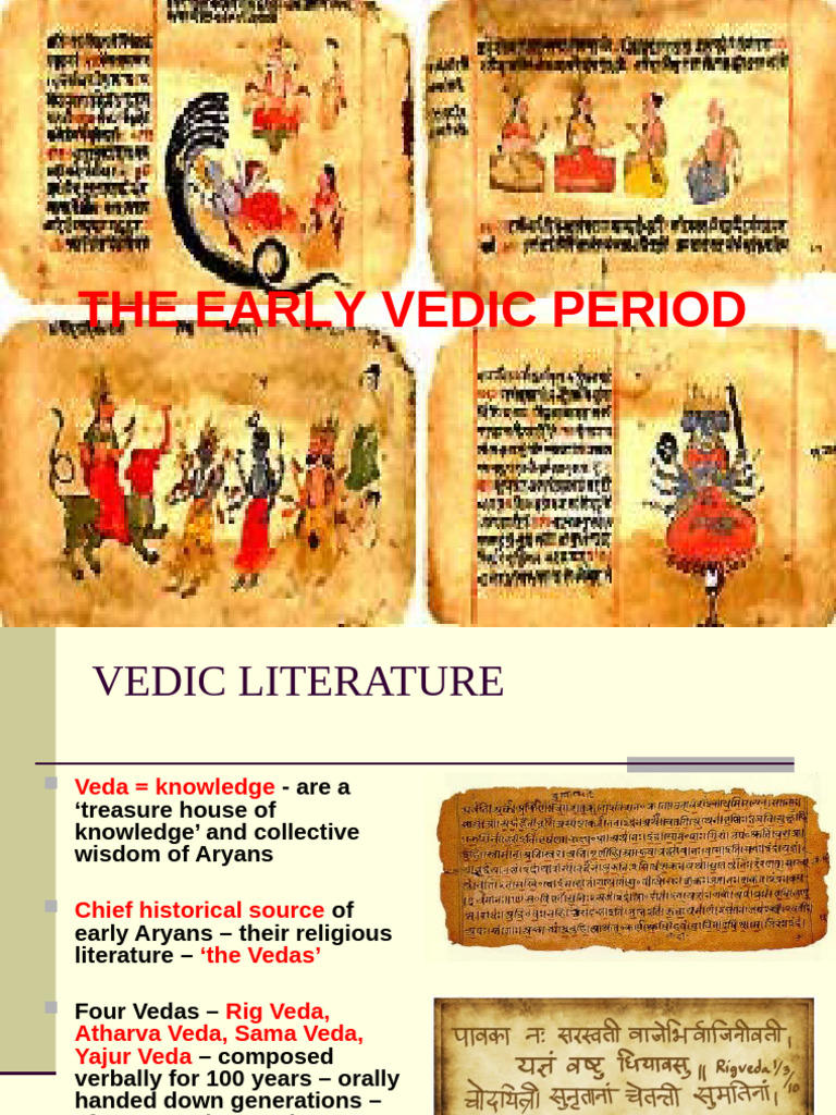Early Vedic Period: Society and Economy | PDF | Vedas | Hindu Literature