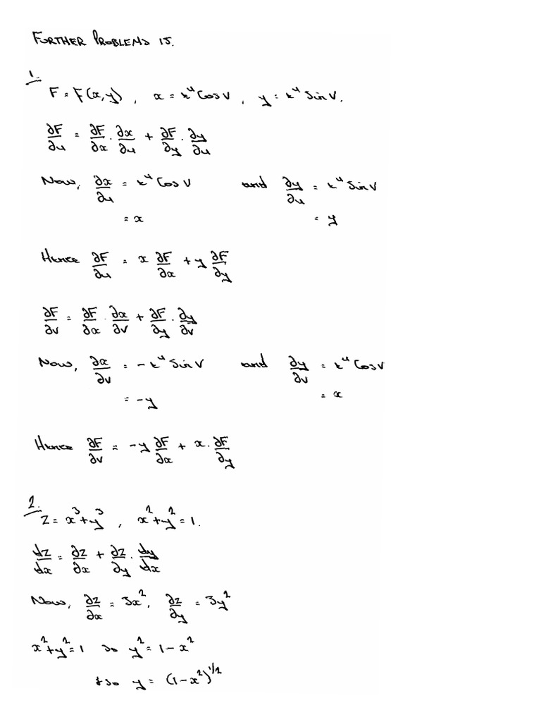 Further Problems 15 | PDF