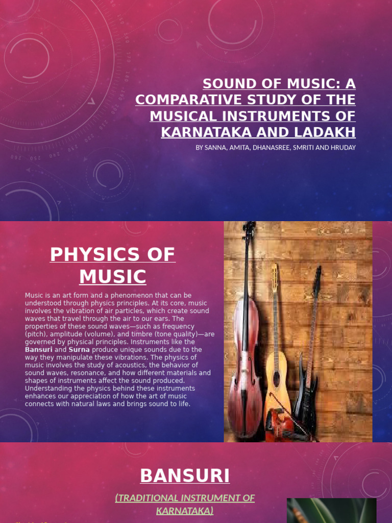 Physics Art Integrated Project Pdf Sound Pitch Music