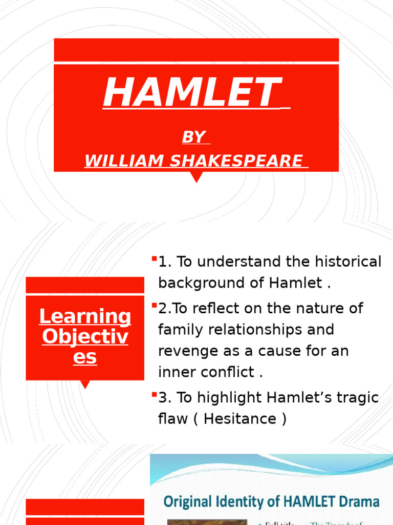Hamlet: BY William Shakespeare | PDF
