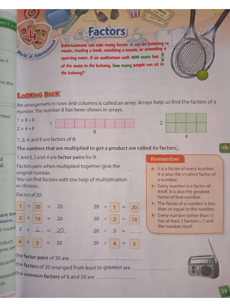 Chapter 4 Factors | PDF