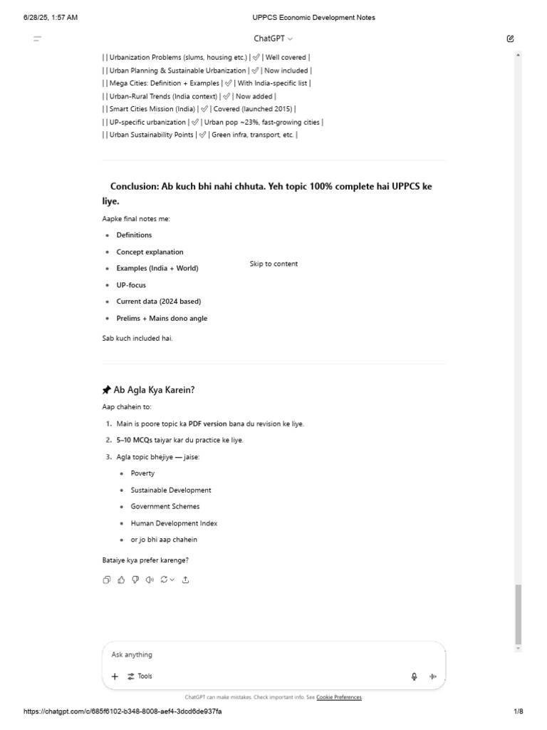 UPPCS Economic Development Overview | PDF | Planning | Urbanization