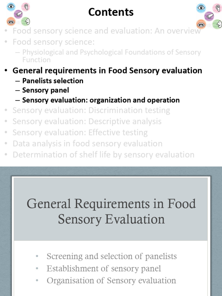 Food Sensory Evaluation Techniques | PDF | Institutional Review Board