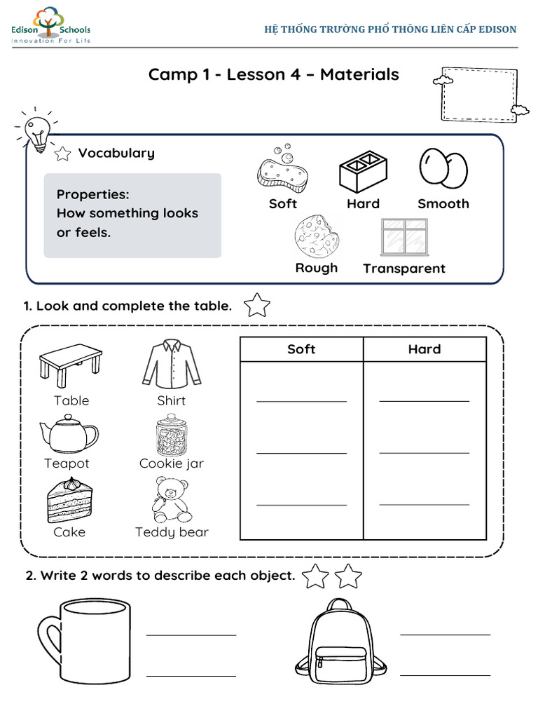Materials and Properties Lesson Guide | PDF