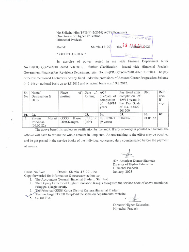 Acps Form | PDF