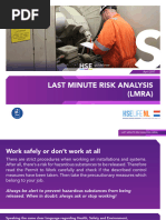 Last Minute Risk Assessment Overview | PDF | Occupational Safety And ...
