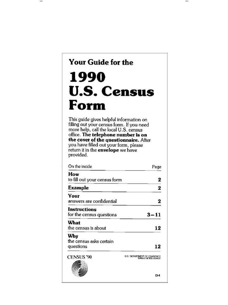1990 Questionnaire | PDF