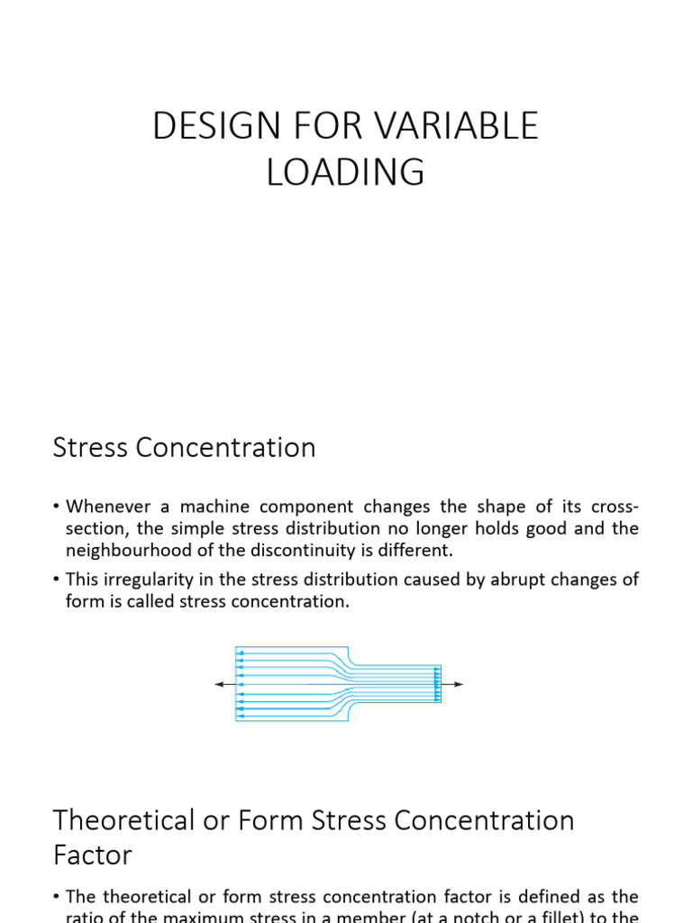 Stress Concentration in Machine Design | PDF | Stress (Mechanics ...