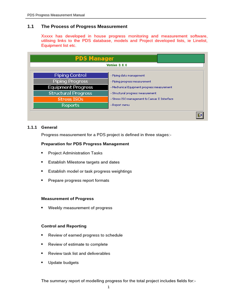 PDS Progress Measurement Overview | PDF