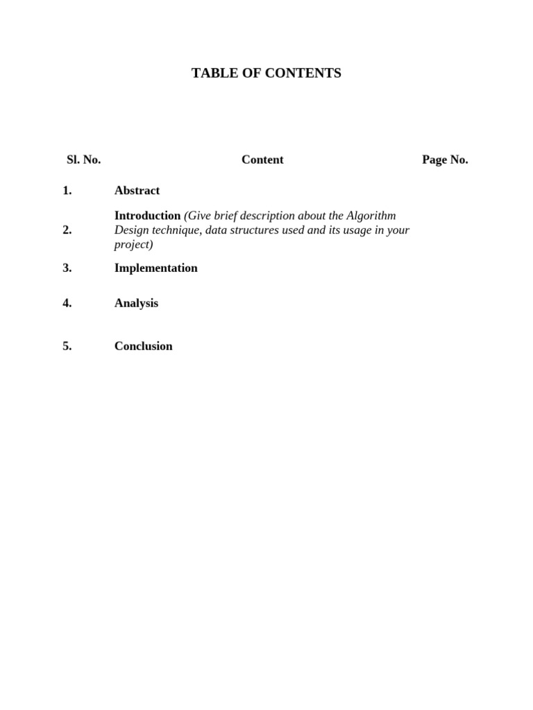 Report Format | PDF
